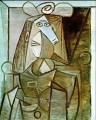 座る女性 1938 年キュビスト パブロ・ピカソ
